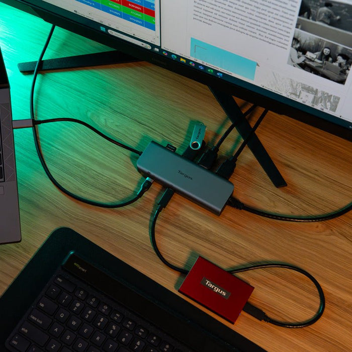 EAN 5063194003481 - Targus DOCK427GL base para portátil y replicador de puertos Alámbrico USB 3.2 Gen 2 (3.1 Gen 2) Type-C Gr imagen 9