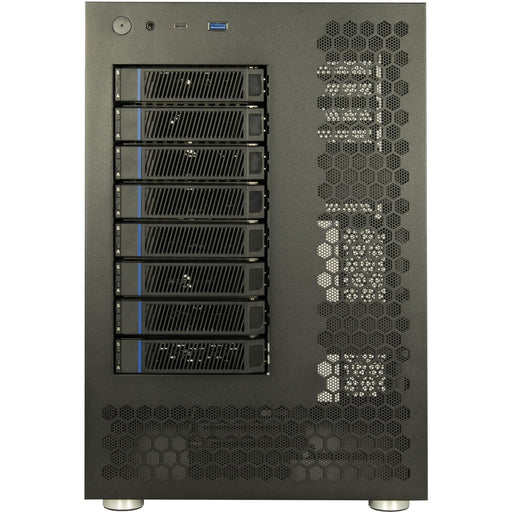 EAN 4260455648875 - Inter-Tech NAS-8 Caja de disco duro (HDD) Negro 2.5/3.5" imagen 2