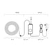 EAN 8427542128245 - Ksix BXOUTL3N cinta luminosa Regleta luminosa universal LED 5000 mm imagen 4