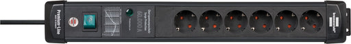 EAN 4007123674091 - Brennenstuhl 1951160401 base múltiple 3 m 6 salidas AC Interior Negro imagen 1