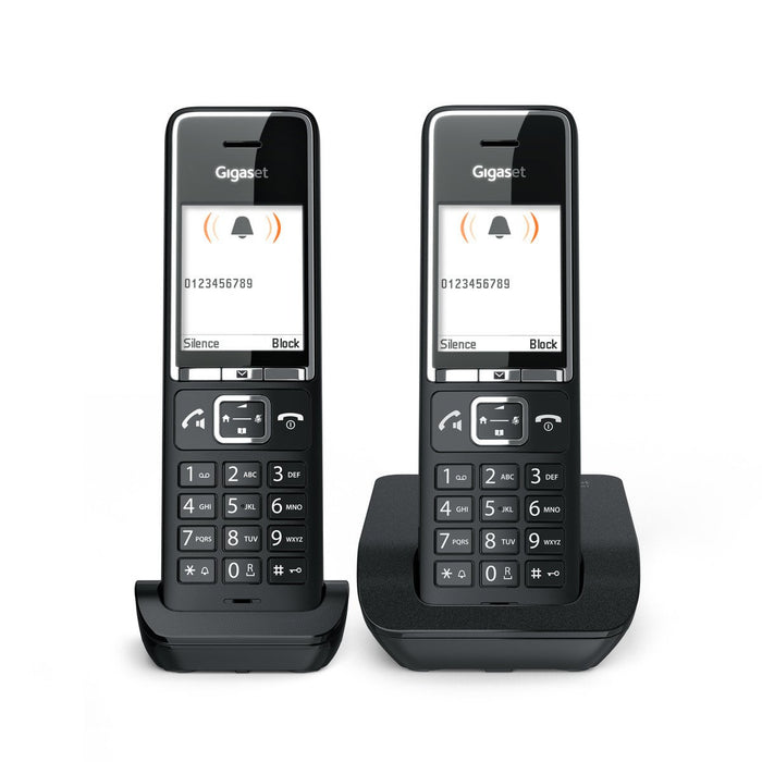 EAN 4250366866352 - Gigaset COMFORT 550 duo Teléfono analógico Identificador de llamadas Negro imagen 4