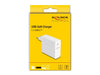EAN 4043619414710 - DeLOCK 41471 cargador de dispositivo móvil Universal Blanco Corriente alterna Carga rápida Interior imagen 2