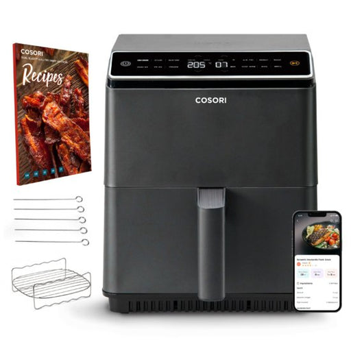 EAN 0810043377409 - Cosori Dual Blaze Sencillo 6,4 L Independiente 1750 W Freidora de aire caliente Negro imagen 1