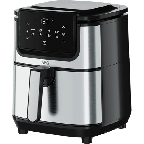 EAN 7332543774142 - AEG AF6-1-4ST Sencillo 3,5 L Independiente 1500 W Freidora de aire caliente Negro, Acero inoxidable imagen 1