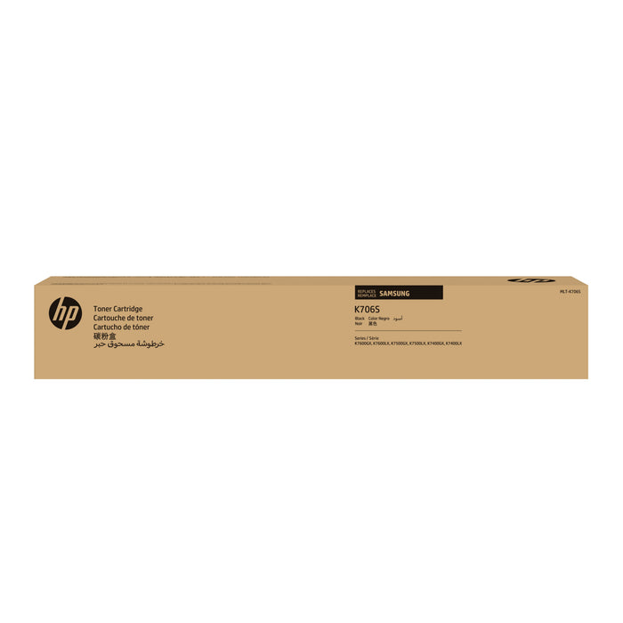 EAN 0191628526857 - Samsung MLT-K706S Black Original Toner Cartridge cartucho de tóner 1 pieza(s) imagen 1