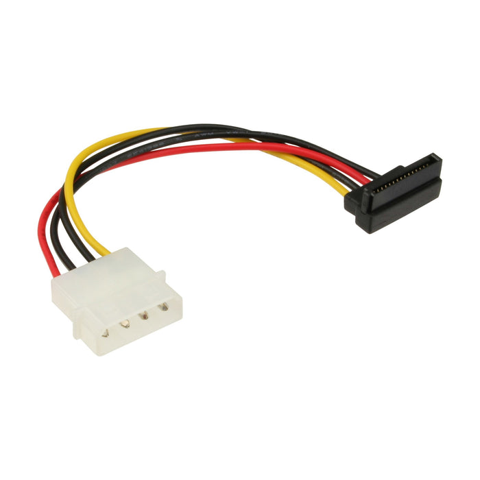 Adaptador De Alimentación Sata Inline De 5,25" A Sata De 15 Pines De 15 Cm