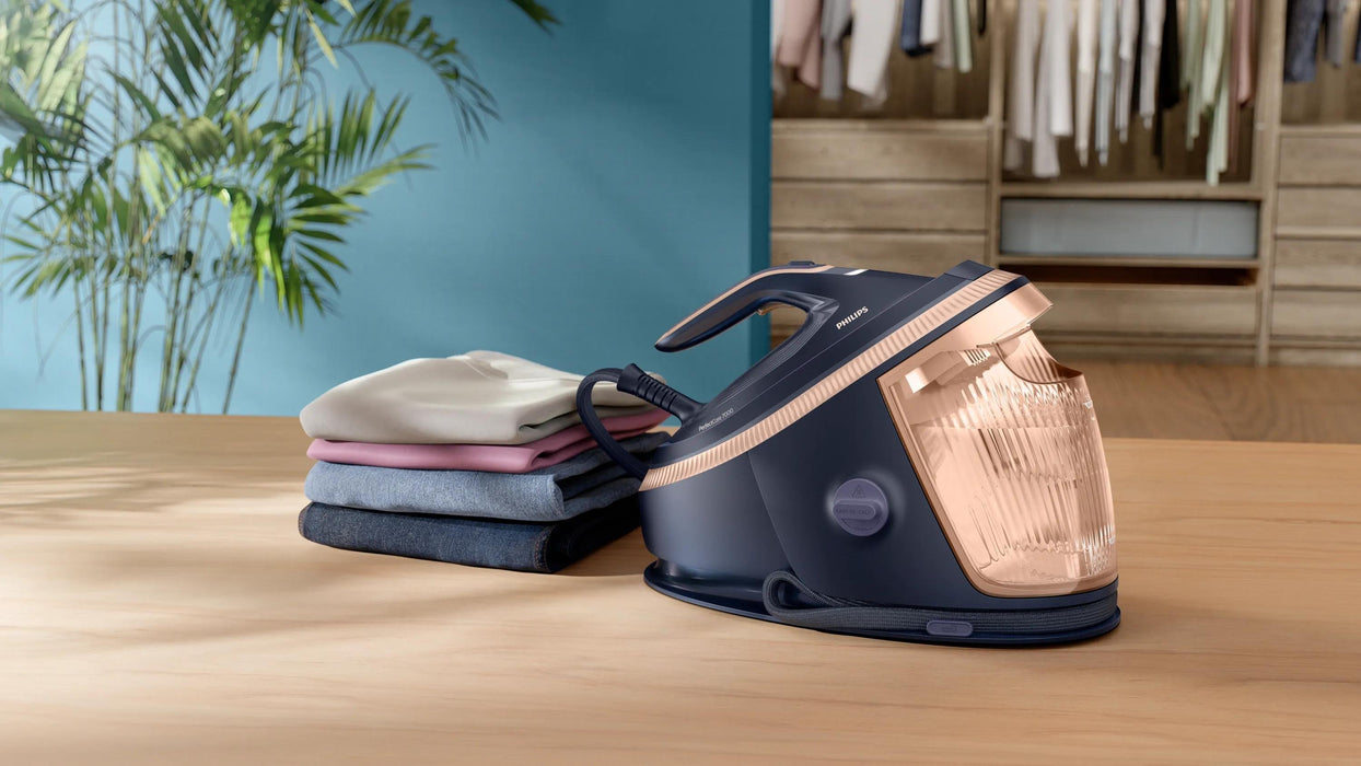 EAN 8720389058325 - Philips PSG7300/20 estación plancha al vapor 3120 W 1,5 L Suela SteamGlide Elite Azul oscuro, Gris imagen 7
