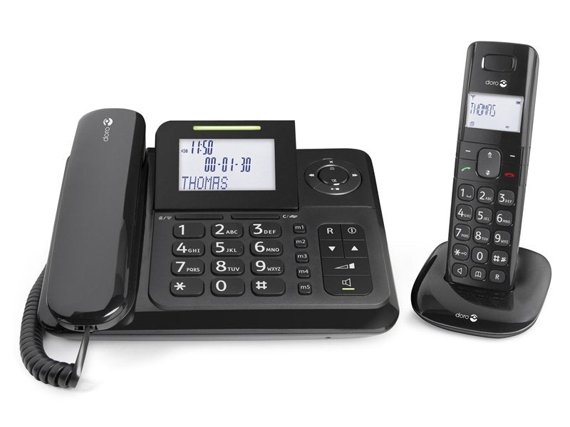 EAN 7322460060527 - Doro Comfort 4005 Teléfono DECT/analógico Identificador de llamadas Negro imagen 2