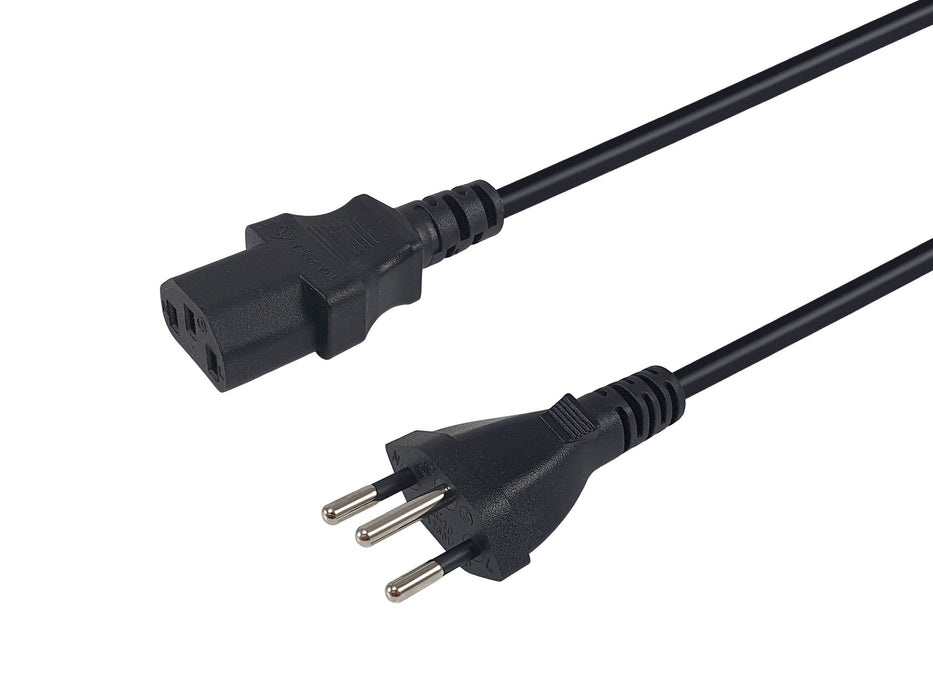 Equip Cable De Alimentación C13 ->T12 H/M Negro 5.00m Pvc