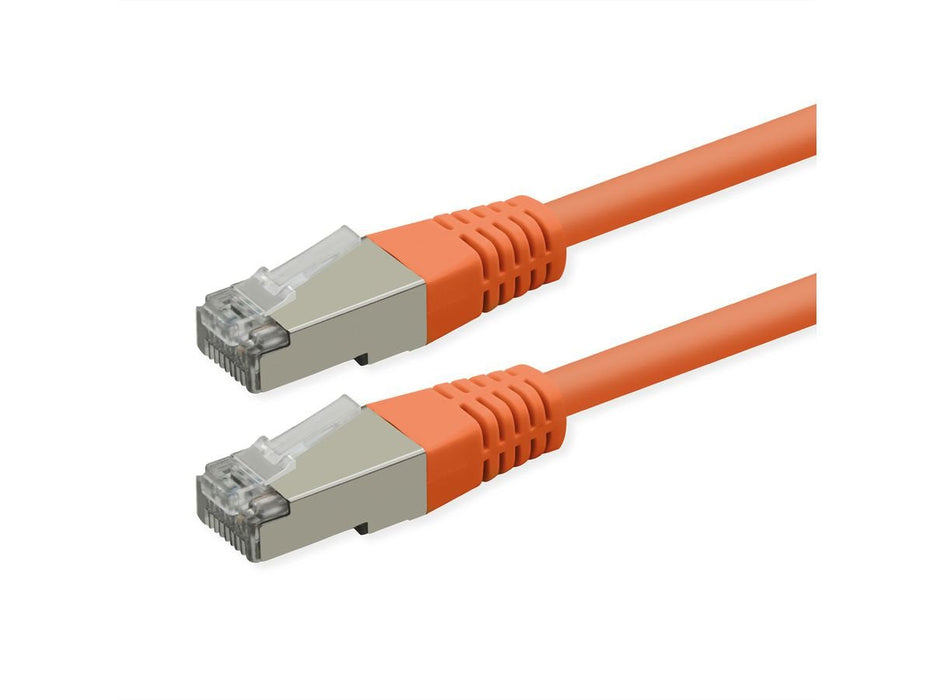 Kab Roline Cable De Red Cat.6 Class E Poe S Ftp Pimf Naranja 10m
