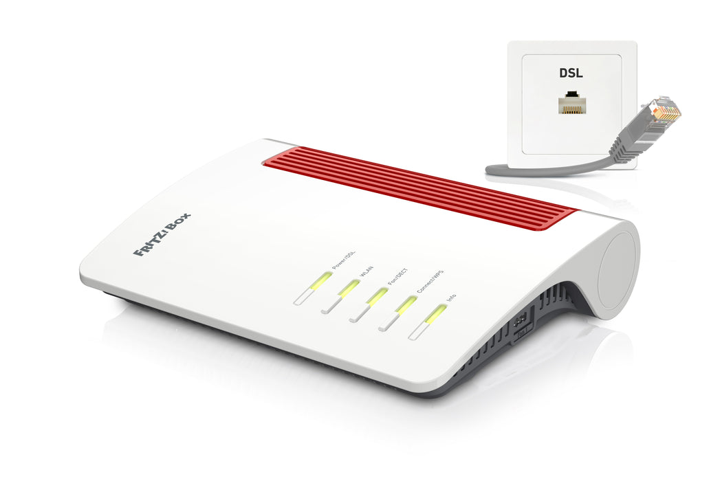 EAN 4023125030796 - Box FRITZ! 7690 International router inalámbrico 2.5 Gigabit Ethernet Doble banda (2,4 GHz / 5 GHz) Blanc imagen 1