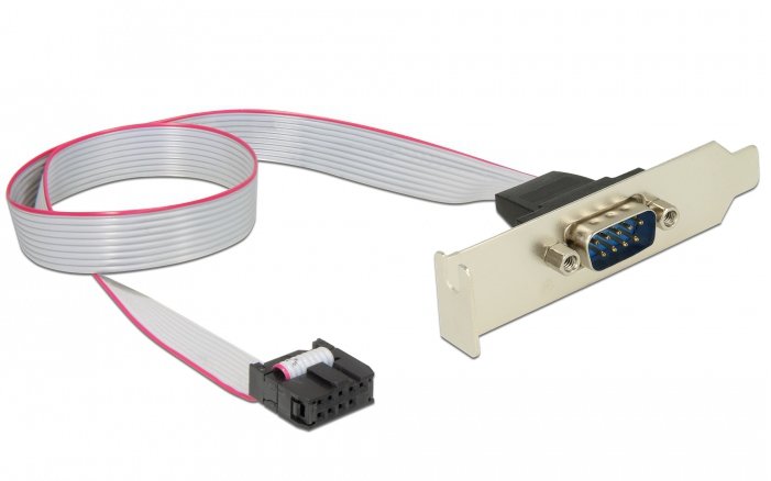 EAN 4043619896059 - DeLOCK 89605 cable de serie 0,25 m 9 pin serial RS-232 imagen 1