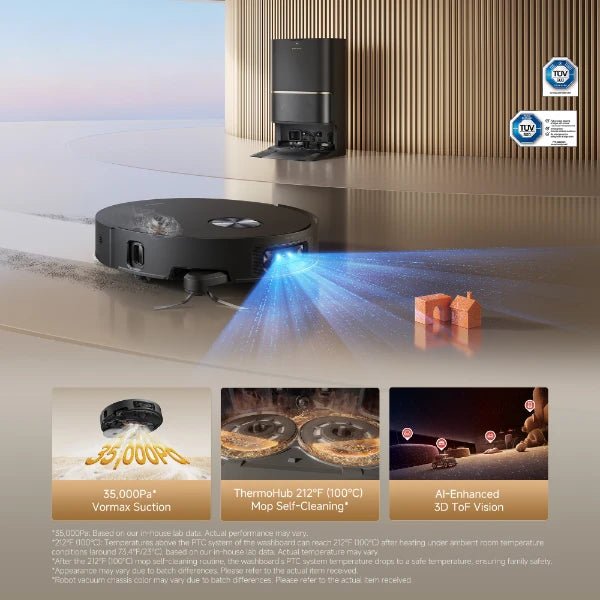 Robot Aspiradora Dreame L60 Ultra 0,275 L Negro