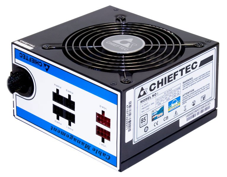 Fuente De Alimentacion Chieftec Ctg-650c 650 W 24-Pin Atx Atx Negro