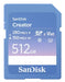 EAN 0619659216610 - SanDisk Creator 512 GB SDXC UHS-II Clase 10 imagen 1