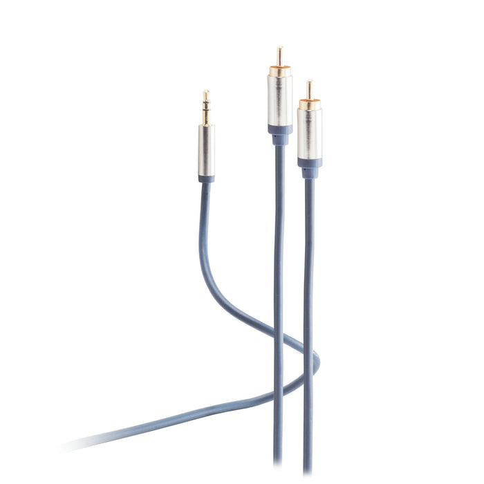 Shiverpeaks Audio Klinkencable 3,5mm A 2xcinchmecker 5m