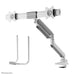 EAN 8717371449490 - Neomounts DS75-450WH2 soporte para monitor 81,3 cm (32") Escritorio Blanco imagen 8