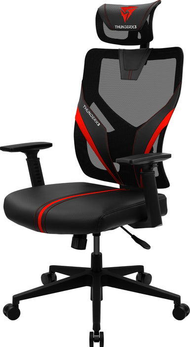 Thunderx3 Yama 1 Silla Gaming Rojo/Negro