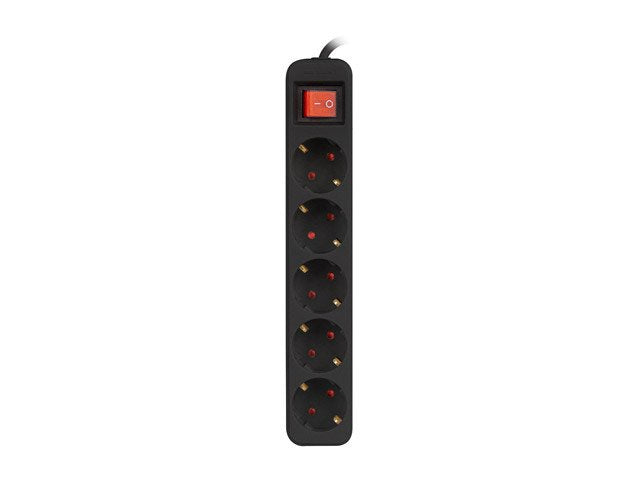EAN 5901969429152 - Lanberg PS1-05F-0150-BK base múltiple 1,5 m 5 salidas AC Interior Negro imagen 1
