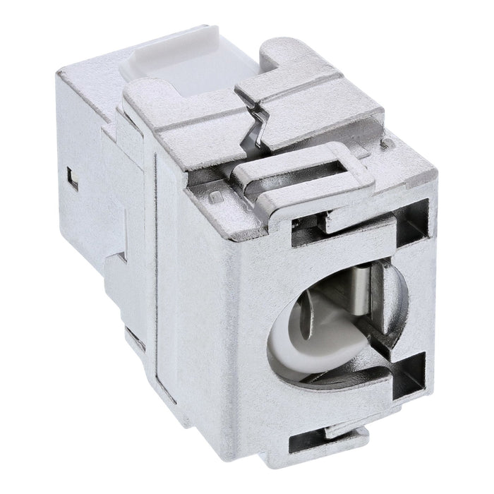 Módulo Inline Premium Rj45 Keystone Jack Snap-In Cat.6a, Con Cubierta Antipolvo