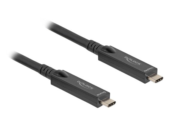 Aktives Opticos Usb-C 8k Video + Daten + Pd Cable 10 M