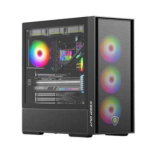 EAN 8435099535591 - KeepOut XC-805 MESH carcasa de ordenador Torre Negro imagen 1
