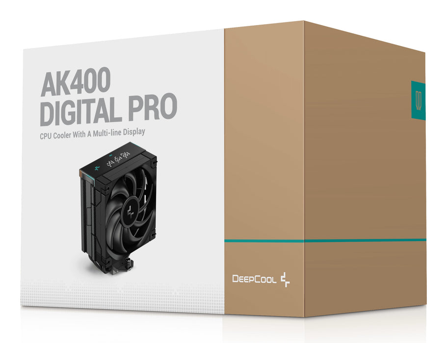 EAN 6933412728832 - DeepCool AK400 Digital PRO Procesador Refrigerador de aire 12 cm Negro 1 pieza(s) imagen 11