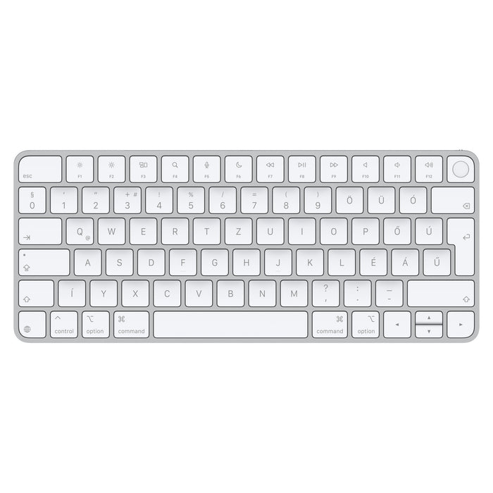 EAN 0195949633836 - Apple MXCK3MG/A teclado Universal USB + Bluetooth QWERTZ Húngaro Plata, Blanco imagen 1