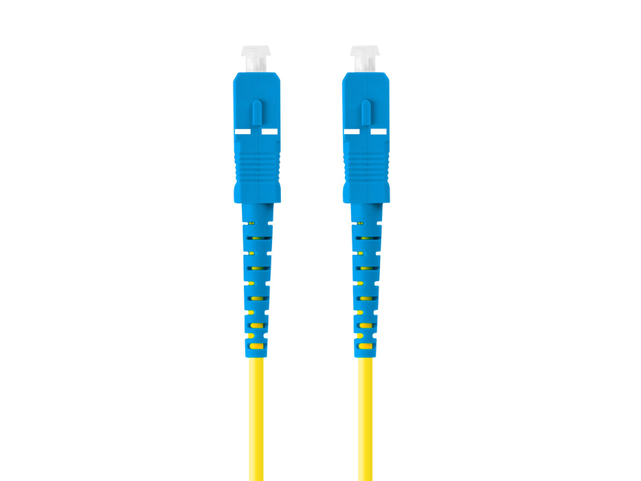EAN 5901969433029 - Lanberg FO-SUSU-SS11-0100-YE Cable de fibra óptica e InfiniBand 10 m SC Amarillo imagen 1