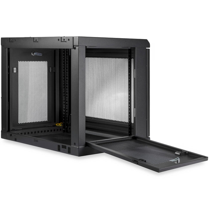 EAN 0065030868341 - StarTech.com RK9WALM armario rack Bastidor de pared Negro imagen 4
