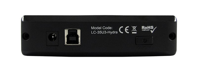 EAN 4260070126000 - LC-Power LC-35U3-HYDRA caja para disco duro externo Caja de disco duro (HDD) Negro 3.5" imagen 5
