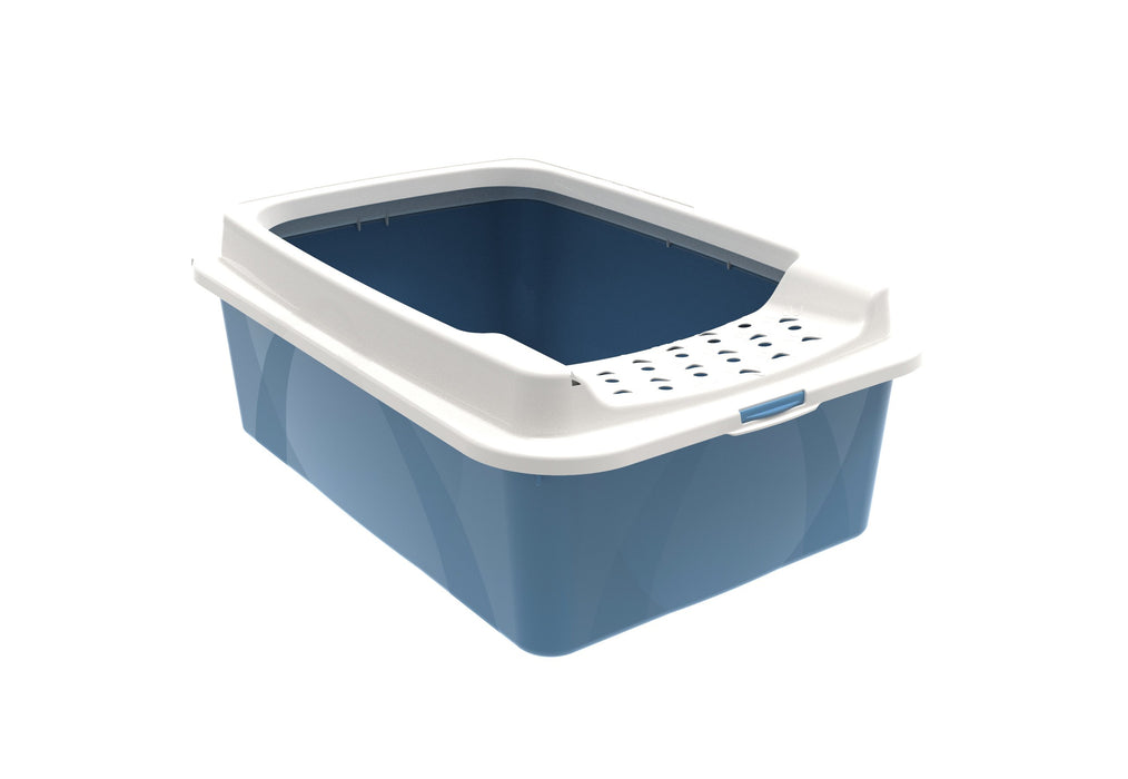 EAN 7610859232854 - Rotho Bonnie Gato Bandeja higiénica abierta Azul, Gris imagen 1