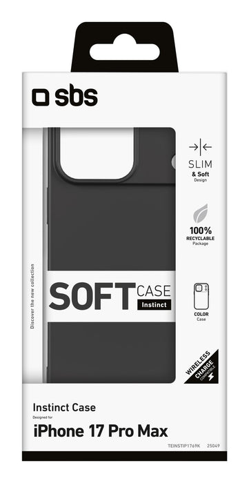 EAN 8018417525049 - SBS TEINSTIP1769K funda para teléfono móvil 17,4 cm (6.86") Negro imagen 2
