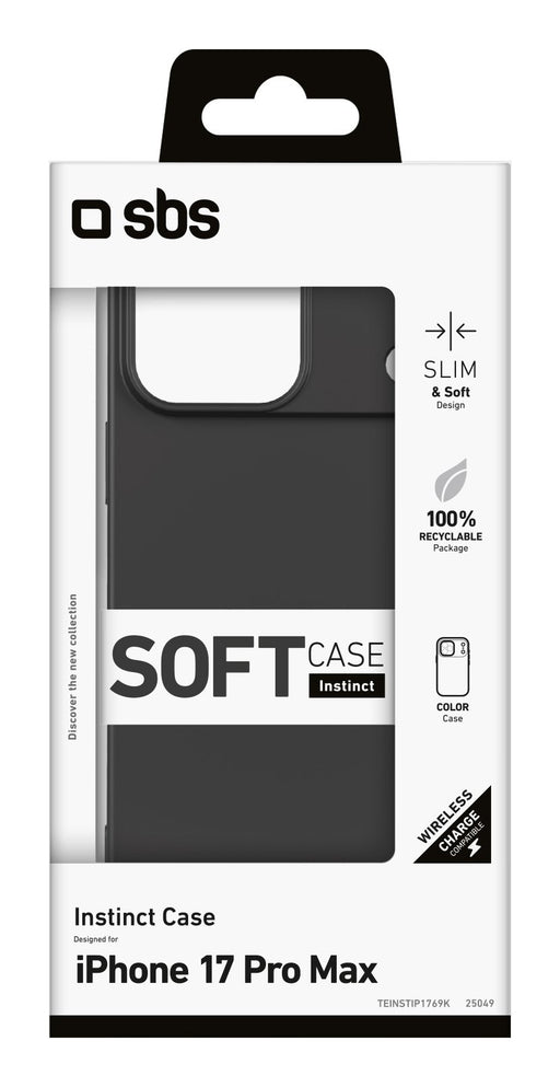 EAN 8018417525049 - SBS TEINSTIP1769K funda para teléfono móvil 17,4 cm (6.86") Negro imagen 2