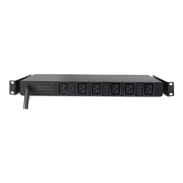 Apc Basic Rack Pdu Unidad De Distribución De Alimentación (Montaje En Bastidor) Ca 208 V Trifásico Input: Hubbell Cs8365c Conectores De Salida: 6 (Iec 60320 C19) 1u 2.4 M Cable Para P/N: Smtl1000rmi2uc Smx1000c Smx1500rm2uc Smx1500rm2uc
