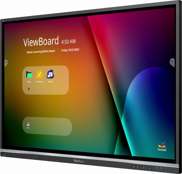EAN 766907019698 - Viewsonic IFP5550-5 pizarra blanca interactiva 139,7 cm (55") 3840 x 2160 Pixeles Pantalla táctil Negro HD imagen 3