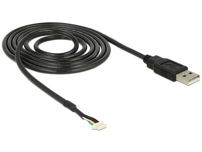 Delock 95987 Cable Usb 2.0 Para Módulos De Cámara V5 V51 De 5 Pines 1,5 M