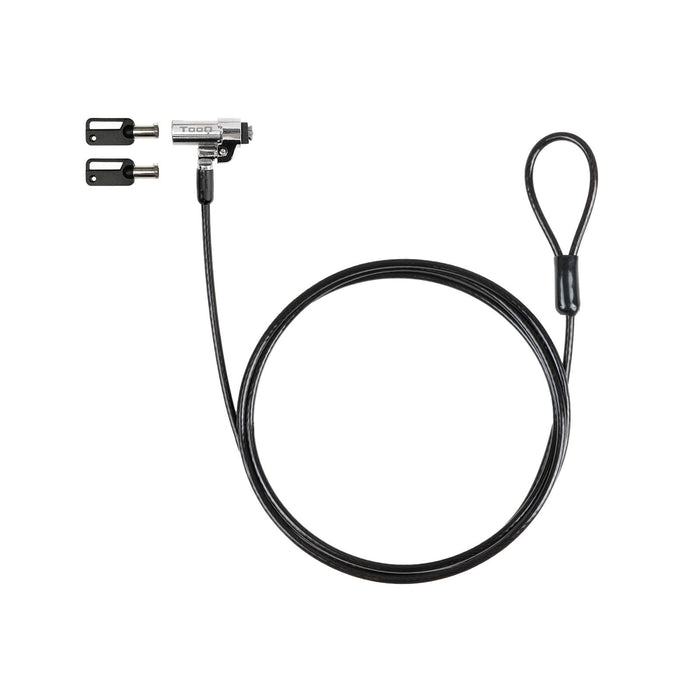EAN 8433281013667 - TooQ TQCLKC0045-G cable antirrobo 1,5 m imagen 1