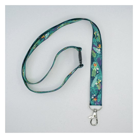 Avery Zweckform Lanyards Tropical R4828t Textilband Verde 10 Ud.