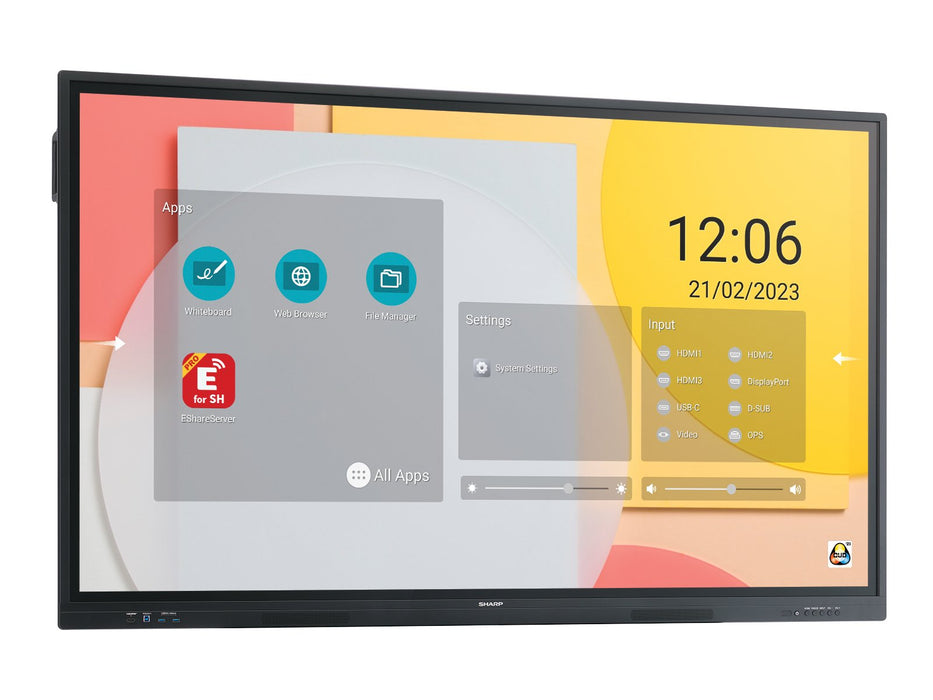 Sharp Pn-Lc652 165,1 Cm (65") Lcd 3840 X 2160 Pixeles 4k Ultra Hd