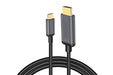 EAN 4016032465072 - Digitus DA-70821 adaptador de cable de vídeo 1,8 m USB Tipo C HDMI tipo A (Estándar) Gris imagen 4