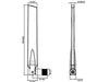 EAN 4043619888986 - DeLOCK 88898 antena para red Antena omnidireccional RP-SMA 5 dBi imagen 9