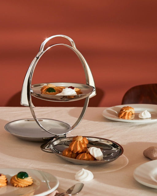 EAN 8003299324767 - Alessi Anna Gong fuente para tartas Acero inoxidable imagen 2