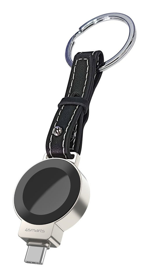 EAN 4252011911486 - 4smarts 541478 cargador de dispositivo móvil Reloj inteligente Negro, Plata USB Cargador inalámbrico Inte imagen 2