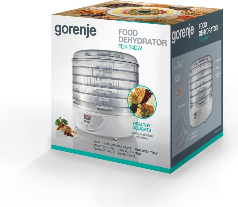 EAN 3838942927034 - Gorenje FDK 24 DW Transparente, Blanco 240 W imagen 4