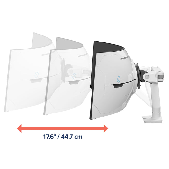 EAN 698833091922 - Ergotron HX Series HX ARM WITH VERY HEAVY DUTY PIVOT DESK 144,8 cm (57") Escritorio Blanco imagen 5