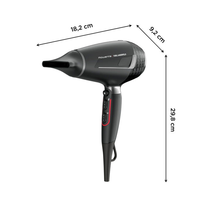 Secador Rowenta K Pro Stylist Karl Lagerfeld 2200w Negro