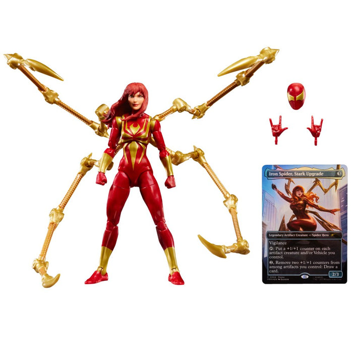 EAN 5010996323262 - Marvel Legends Series Magic: The Gathering Mary Jane Watson (Iron Spider) imagen 2