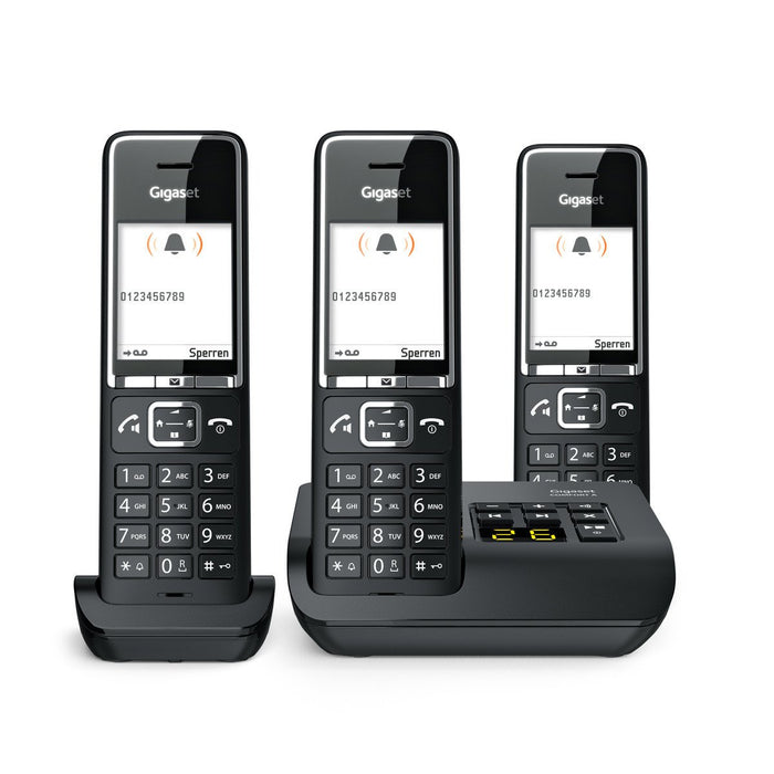 EAN 4250366865843 - Gigaset COMFORT 550A Teléfono analógico Identificador de llamadas Negro imagen 5