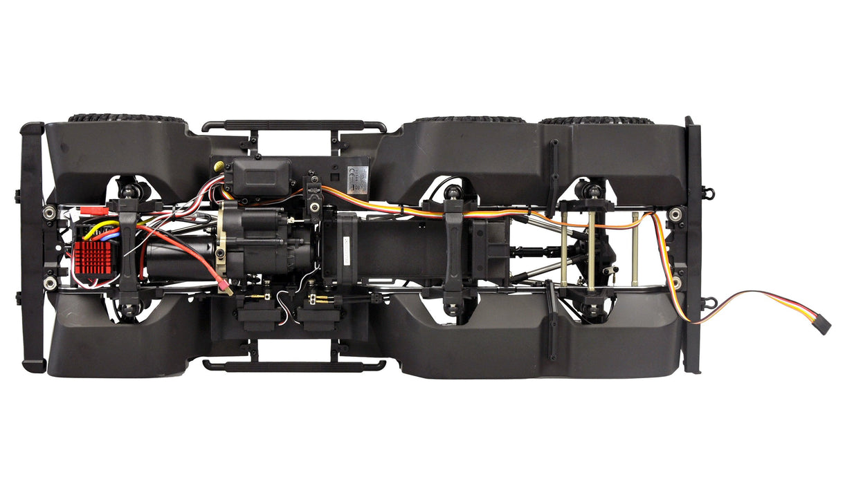 EAN 4260677959155 - Amewi AMXRock RCX103P Scale Crawler 6x6 Pick-Up 1:10 ARTR modelo controlado por radio Camión oruga Motor  imagen 5